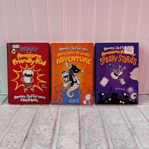Rowley Jefferson Series Hardcover books 1, 2 and 3 by Jeff Kinney